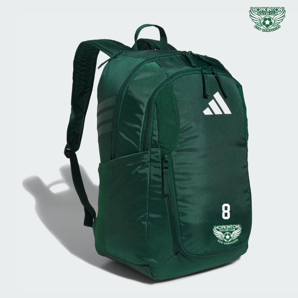 Hopkinton SC Adidas Stadium Backpack 4 - Green One Size
