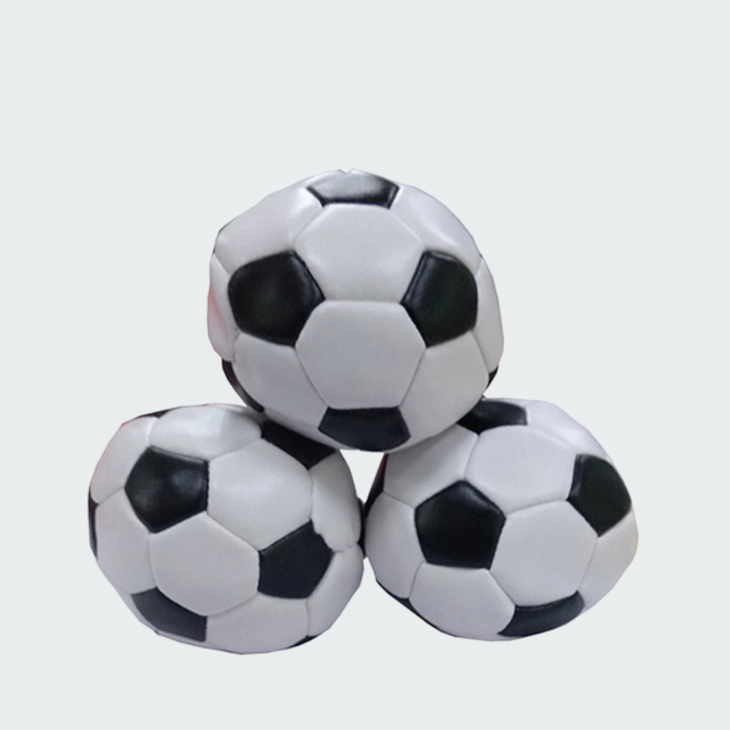 Soccer Ball Hacky Sack (Faux Leather)
