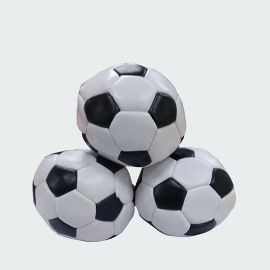 Soccer Ball Hacky Sack (Faux Leather)